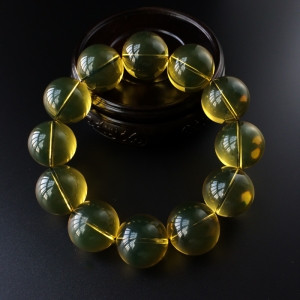 20mm3A级蓝珀手串