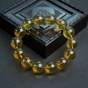17mm缅甸蓝珀手串