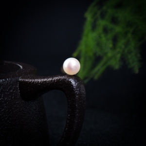8.4mm海水粉白色珍珠单珠