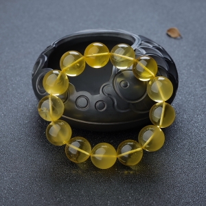 17mm金珀单圈手串
