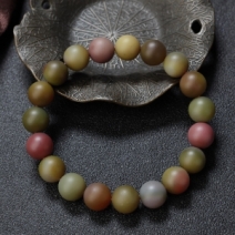 10.5mm盐源玛瑙单圈手串