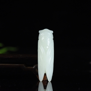 山料和田白玉一鸣惊人吊坠