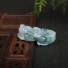 糯种天然翡翠貔貅吊坠-红掌柜
