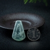 天然缅甸冰种浅绿翡翠加官授禄吊坠-红掌柜