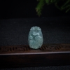 糯冰种翡翠寅虎吊坠-红掌柜