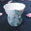 缅甸天然冰种飘花翡翠观音吊坠-红掌柜