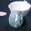 缅甸天然冰种翡翠观音吊坠-红掌柜