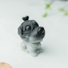 缅甸糯种翡翠旺财小摆件-红掌柜