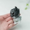 糯种翡翠旺财小摆件-红掌柜