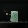 缅甸天然飘翠翡翠寅虎吊坠-红掌柜