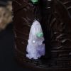 春带彩翡翠白菜挂件-红掌柜