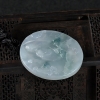 缅甸天然A货糯冰种飘花翡翠-红掌柜