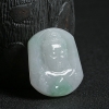 天然糯种飘绿花翡翠佛祖吊坠 - 红掌柜