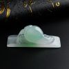 缅甸翡翠冰糯种飘绿蜗牛吊坠 - 红掌柜珠宝
