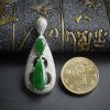 18K金翡翠吊坠 - 红掌柜珠宝