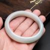 细糯种翡翠飘绿手镯 - 红掌柜珠宝