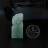糯种浅绿翡翠貔貅印章-红掌柜