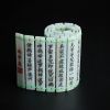 糯种淡绿翡翠竹简-红掌柜