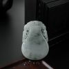 糯种飘花翡翠花瓶吊坠-红掌柜