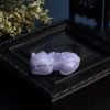 缅甸A货天然糯种紫罗兰翡翠貔貅吊坠 - 红掌柜