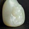 天然籽料和田青白玉-红掌柜