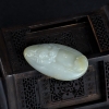 新疆籽料和田青白玉吊坠-红掌柜