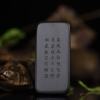 新疆天然和田墨玉一叶菩提吊坠-红掌柜