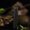 和田墨玉一叶菩提吊坠-红掌柜