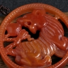 龙陵黄龙玉挂件-红掌柜