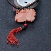 台湾天然MOMO珊瑚项链-红掌柜