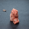 MOMO珊瑚招财猫摆件-红掌柜