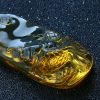 墨西哥蓝珀挂坠-红掌柜