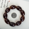 缅甸棕珀桶珠手串-红掌柜