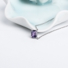 天然紫色蓝宝石项链-红掌柜