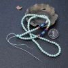 5.2mm天然湖北中瓷铁线浅蓝绿松石配链-红掌柜