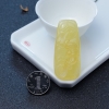 天然柠檬黄蜜蜡吊坠-红掌柜
