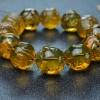 天然墨西哥蓝珀十二生肖手串-红掌柜