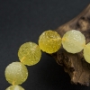 天然鸡油黄金绞蜜回纹珠手串-红掌柜