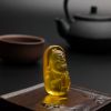 金珀弥勒佛-红掌柜