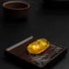 金珀弥勒佛挂件-红掌柜