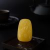 波罗的海天然鸡油黄蜜蜡喜上眉梢吊坠 - 红掌柜