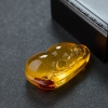 波罗的海鸡油黄金绞蜜葫芦吊坠 - 红掌柜