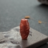 柿子红南红龙桶珠-红掌柜