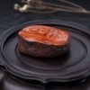 天然铁皮包浆料南红吊坠-红掌柜