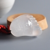 水沫玉知足常乐手把件 - 红掌柜
