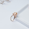 18K淡水粉色珍珠戒指-红掌柜