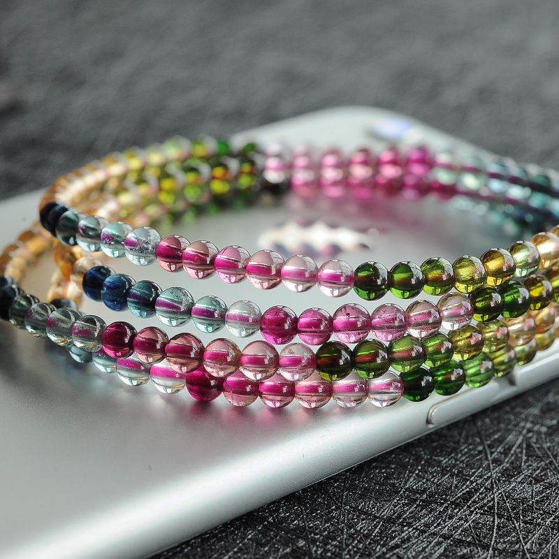 彩虹碧玺 - 红掌柜珠宝