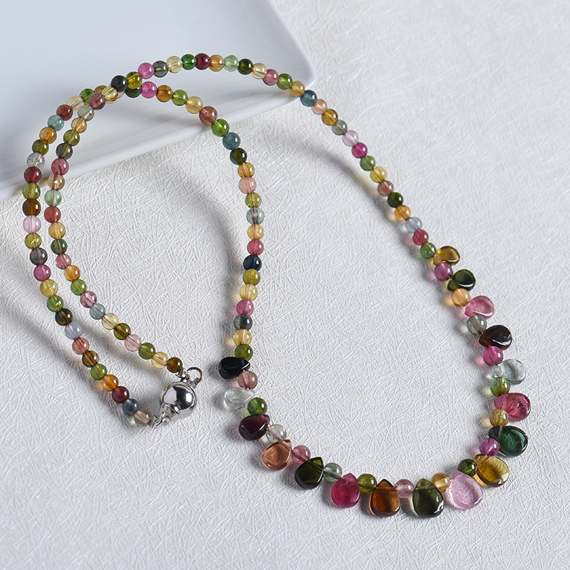 巴西碧玺公主链-红掌柜