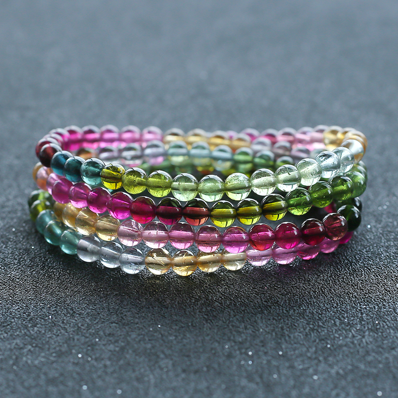 碧玺三圈手串 - 红掌柜珠宝