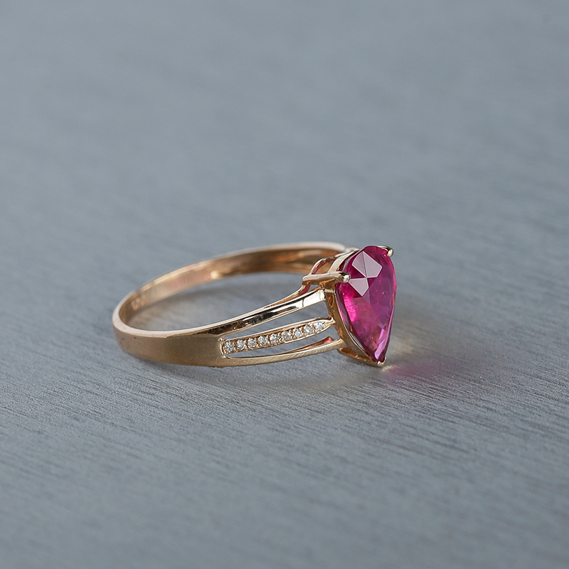 天然碧玺-红掌柜